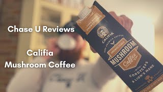 Chase U Reviews  Califia Mushroom Coffee [upl. by Trocki]