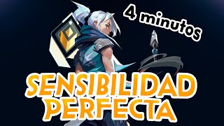 ENCUENTRA Tu Sensibilidad PERFECTA de Valorant en 4 MINUTOS [upl. by Bourn]