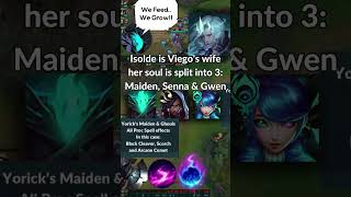 Yoricks Maiden vs Viego  Lore Accurate  Sentinels of Light lolmemes leagueoflegendsclips [upl. by Dnalhsa]