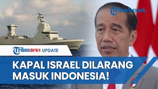 Presiden Jokowi Tegas Larang Kapal Israel Masuk Indonesia KUTUK Serangan Zionis di Khan Younis [upl. by Elorak]