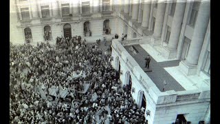 Raritate Singurele imagini inainte ca Ceausescu sa fuga cu elicopterul 22 decembrie 1989Revolutie [upl. by Aiekahs]