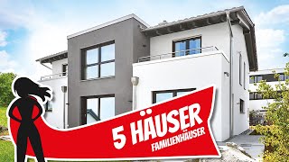 TOP 5 Fertighäuser für große Familien mit 3 bis 5 Kinderzimmern  Hausbau Helden [upl. by Assilym]