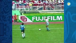 Argentina 21 Inglaterra 1986 partido completo en HD [upl. by Earezed124]