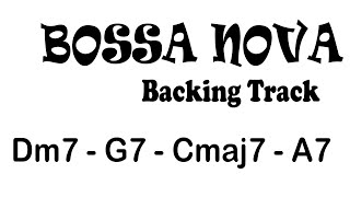 BOSSA NOVA 2516 Backing track in C Major [upl. by Audrit]