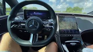 MercedesBenz EQS versus Tesla model S auto pilot￼ [upl. by Ijan]