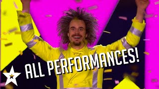 Britains Got Talent 2023 WINNER Viggo Venn  All Performances [upl. by Ttayw]