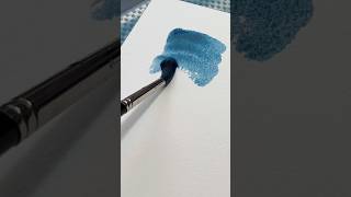 Ultramarine Green PG24 pigment handmadewatercolors [upl. by Oly]