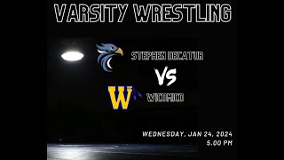 SDHS Varsity Wrestling vs Wicomico High School [upl. by Waki]