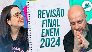 Revisão Final para o ENEM 2024 Português  Redação Professor Noslen [upl. by Giwdul999]