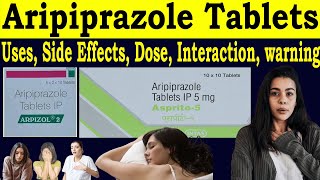 Aripiprazole tablets uses in hindi  Aripiprazole tab 5mg 10 mg  Uses Side Effects Dose warning [upl. by Anor]