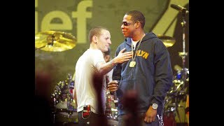 JayZ Honors Linkin Park’s Chester Bennington With ‘NumbEncore’ Performance [upl. by Erreip]