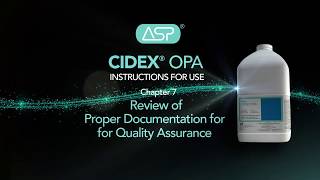 CIDEX OPA InService Video [upl. by Eddy741]