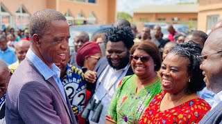 President EDGAR LUNGU attends Church Service at BIGOCA in Lusaka [upl. by Arlan34]