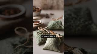 🌸 TEABAGS as Air Fresheners Genius IDEA 🌸 teabag shorts airfreshener [upl. by Romonda]