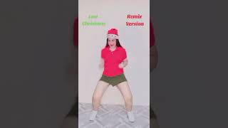 Last Christmas Remix Version TikTok Dance Challenge ytshorts fyp trending dance newtrend viral [upl. by Assej]