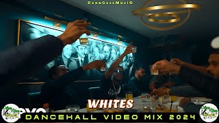 Latest Dancehall Mix 2024 Video WHITES  Masicka Squash Skeng Malie Donn Skippa Kraff [upl. by Handel]