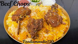 Beef Chops  Spicy Beef Chops recipe by foodiemoodie150 [upl. by Araed]