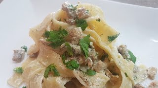 PAPPARDELLE AI PORCINI  FoodVlogger [upl. by Kerman40]