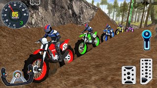 Impossible Dirt Motocross Bike Stunts Driving  OffRoad Racing Simulator 3D  Android GamePlay 2 [upl. by Orion]