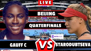 🔴LIVE Gauff C VS Starodubtseva Y • Beijing Open 2024 gauff starodubtseva WTA BeijingOpen [upl. by Anuaek355]