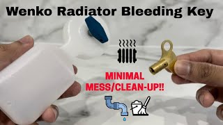 Wenko Radiator Bleeding Key 🔑♨️  NO MORE MESS  Smart home purchases 🏠✅ [upl. by Emelyne]