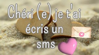 SMS très touchant pour elle🌹🌹🌹 MESSAGE D AMOUR [upl. by Marcin]