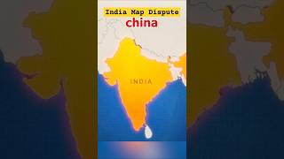 India’s Map Disputed How Different Nations See It  IndiaMap Geopolitics India China Pakistan [upl. by Inol799]