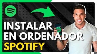 ✅ Como Instalar Spotify en Laptop Rápido y Fácil [upl. by Jerrol]