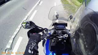 Honda NC750 X DCT Part 2 Acceleration 0100130140kmh [upl. by Netty]