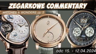 ZEGARKOWE COMMENTARY 15  Zenith IWC Vacheron A Lange amp Sohne Grand Seiko Nomos Bremont [upl. by Eleinad483]