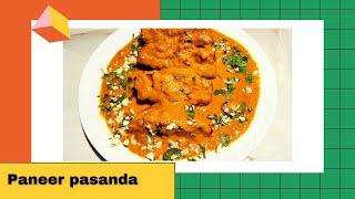 Paneer Pasanda  Paneer Pasande [upl. by Elboa]