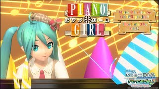 【PDAFT PV】PIANOGIRL【初音ミク：PIANOGIRL】720p60fps [upl. by Leontina]