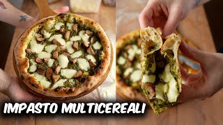 Ricetta Pizza Napoletana con Farina Multicereali [upl. by Semyaj]