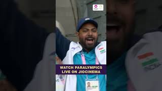 Sumit Antil Dominating The Javelin Finals  Paralympics Javelin Throw Highlights  JioCinema [upl. by Akitahs]