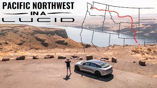 Car Camping My Way From Denver to Seattle in the Lucid Air Grand Touring [upl. by Abbotsun506]