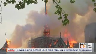 Notre Dame Cathedral Fire [upl. by Aerdnna79]