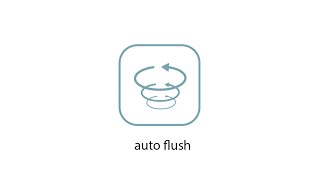 Auto Flush  Trone Smart Bidet Toilet Feature [upl. by Lehcar]