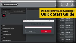 Activating and Installing Your New Steinberg Software  Support [upl. by Glendon328]