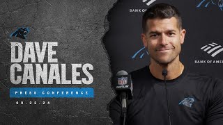 Dave Canales on Panthers Week 3 win in Las Vegas [upl. by Dara]