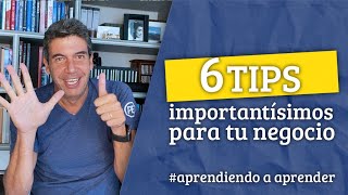 6 tips para un negocio exitoso [upl. by Favrot167]