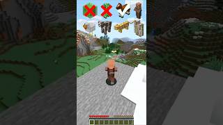 fall damage vs different mobs in Minecraft はいよろこんで minecraft shorts memes [upl. by Raimes]