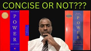 Should You Buy The Concise Version Of The 48 Or Not [upl. by Sesom]