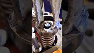 Valve Lock adjustment in shortfeeds mechanical workshop youtubereel viral trend [upl. by Ariajaj]