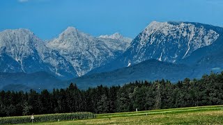 SLOVENIA Driving through the Vrsic pass and Julian Alps Aug 2023 [upl. by Pacifica589]