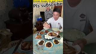 funny mukbang food comedy chinesefood yummy spicy eating yummyfood asmr [upl. by Sansen]