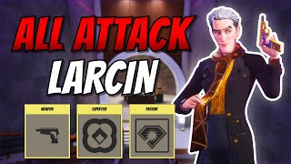 ALL ATTACK LARCIN  Larcin Solo Gameplay Deceive Inc [upl. by Nnylyrehc]