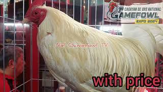 3rd Cagayan de oro National Gamefowl Expo 2024 with price [upl. by Yeargain]