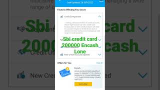 sbi credit cardEncash 200000 lone😊😊😊👌Ione insert Account😊😊 [upl. by Rodrigo514]