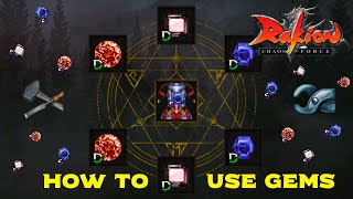 Rakion  How To Use Gems Refinery [upl. by Egrog]