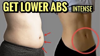 10 Min LOWER ABS Workout Intense  burn lower belly fat NO equipment [upl. by Vaios]